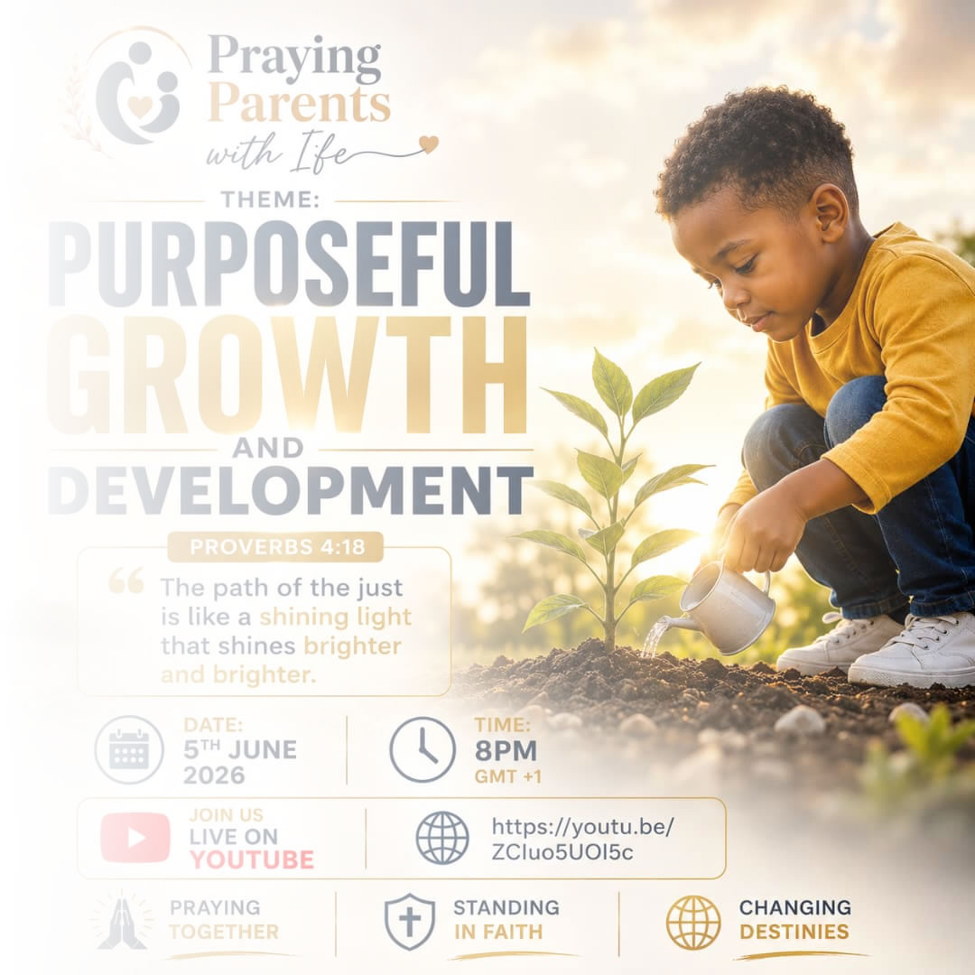 When Parents Pray, Destinies Shift